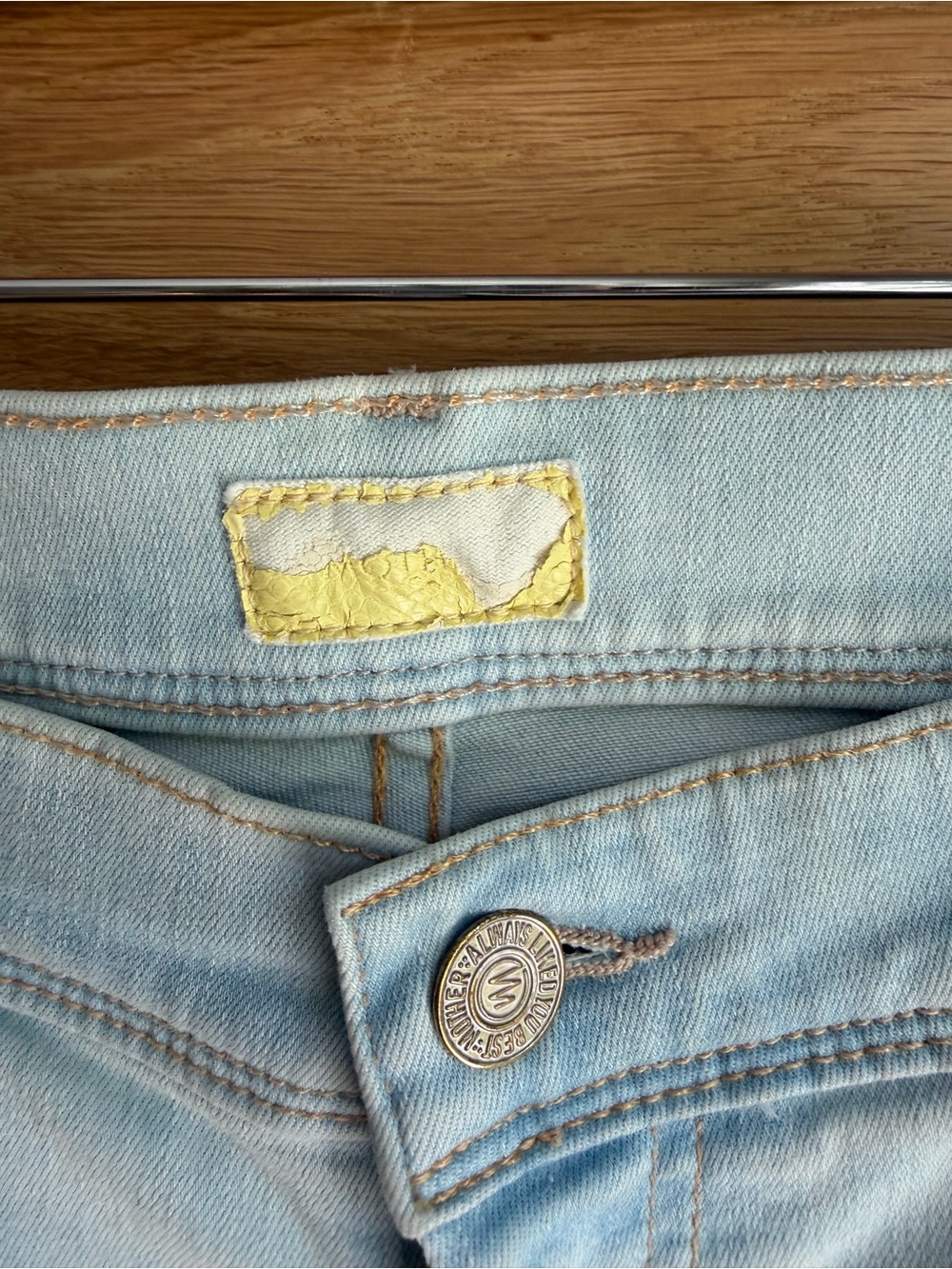 MOTHER The Super Cruiser Jeans TALL, double heel, low rise jeans - W29 - Picture 11 of 14